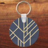 アールデコデザイン キーホルダー (正面)