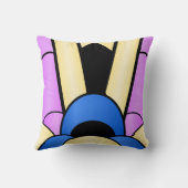 アールデコデザイン クッション (裏面)