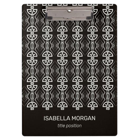 アールデコデザイン クリップボード (正面)