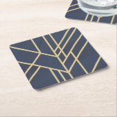 アールデコデザイン スクエアペーパーコースター (アングル)