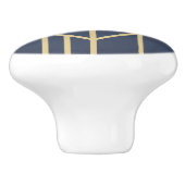 アールデコデザイン セラミックノブ (側面)