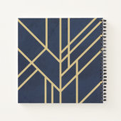 アールデコデザイン ノートブック (裏面)