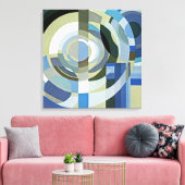 アールデコデザイン#1 @ Emporio Moffa キャンバスプリント (インサイチュ (リビング))