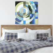 アールデコデザイン#1 @ Emporio Moffa キャンバスプリント (インサイチュ (寝室))