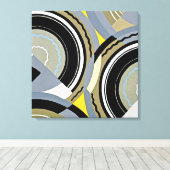 アールデコデザイン#2アットエムポロモファ キャンバスプリント (インサイチュ (ウッドフロア))