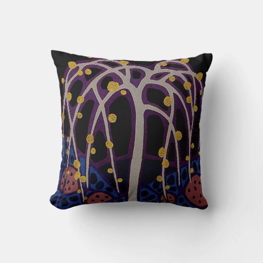 アールデコデザイン#6アットサンシネダズル クッション (正面)