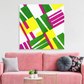 アールデコデザイン#8 @ Emporio Moffa キャンバスプリント (インサイチュ (リビング))