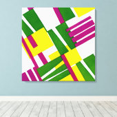 アールデコデザイン#8 @ Emporio Moffa キャンバスプリント (インサイチュ (ウッドフロア))