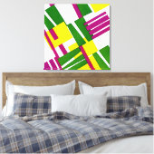 アールデコデザイン#8 @ Emporio Moffa キャンバスプリント (インサイチュ (寝室))