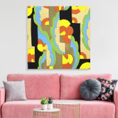 アールデコデザイン#9 @ Emporio Moffa キャンバスプリント (インサイチュ (リビング))