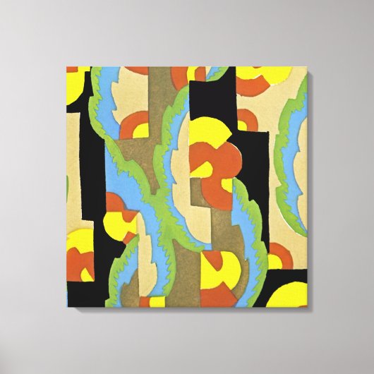 アールデコデザイン#9 @ Emporio Moffa キャンバスプリント (正面)