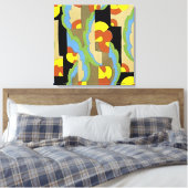 アールデコデザイン#9 @ Emporio Moffa キャンバスプリント (インサイチュ (寝室))