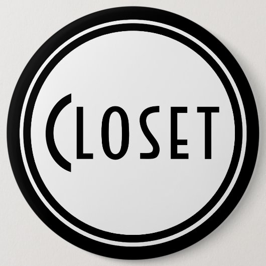 アールデコドアプラーク 缶バッジ (正面)