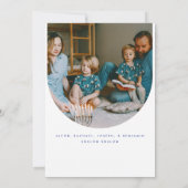 アールデコハヌッカホリデーカード シーズンカード (裏面)