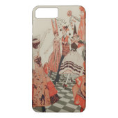 アールデコハローウィンパーティブラックキャットカボチャ Case-Mate iPhoneケース (裏面)