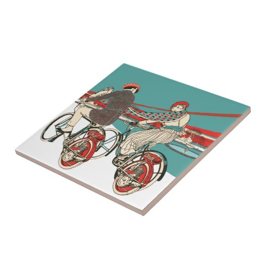 アールデコバイク タイル (側面)