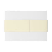 アールデコバタフライモノグラムゴールデン結婚ズ 招待状ベリーバンド (裏面例)