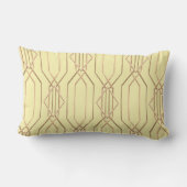 アールデコバタークリーム&金ゴールドランバーピロー ランバークッション (裏面)