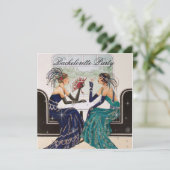 アールデコバチェロレッテ招待状 招待状 (スタンド正面)