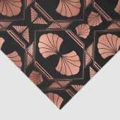 アールデコバラ金ゴールドシェルの黒いデコページ 薄葉紙 (詳細)