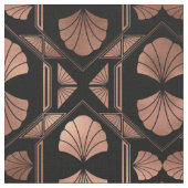 アールデコバラ金ゴールドシェル(黒) ファブリック (クローズアップ)