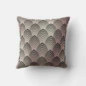 アールデコバラ金ゴールドブラック金ゴールドはかりで測クラシック クッション (裏面)