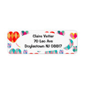 アールデコバレンタイン ラベル (正面)