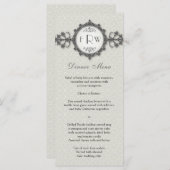 アールデコバンド結婚トープのメニュー メニュー (正面/裏面)