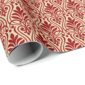 アールデコパターン01 – 淡白 ラッピングペーパー (ロールコーナー)