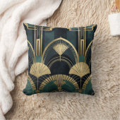 アールデコパターン7プリント-装飾用クッション クッション (ブランケット)