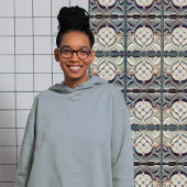 アールデコパターン（の模様が）あるウォールデコールアールヌーボーセラミック タイル