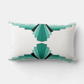 アールデコパターン ランバークッション (裏面)