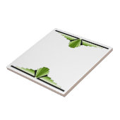 アールデコパターン(緑) タイル (側面)