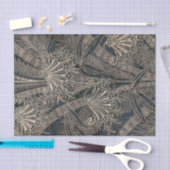 アールデコパターン 薄葉紙 (クラフト)