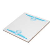 アールデコパターン（青） タイル (側面)