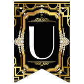 アールデコパッティングオンザリッツ バンティングフラッグ (第3の旗)