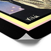 アールデコパリガラ「エレガンスの夜」 16x20 ポスター (角)