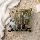 アールデコパリジャンフラッパー装飾用クッション クッション (ブランケット)