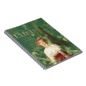 アールデコパリス女性バブルズエッフェルタワー ノートブック (右側)