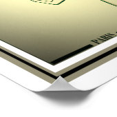 アールデコパリファッションプリント ポスター (角)