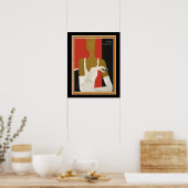 アールデコパリファッションプリントCa. 1931 ポスター (キッチン)