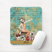 アールデコパーソナライズされた マウスパッド (マウス)