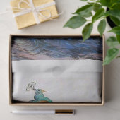 アールデコピーコックとミューズデクページ紙 薄葉紙 (ギフト)