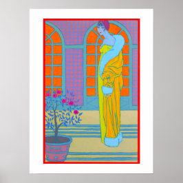 アールデコファッションイラストレーションバイジョージバービア ポスター