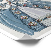 アールデコファッションイラストレーション ポスター (角)