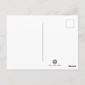 アールデコファッションスケッチバイジョージバービアポストカー ポストカード (裏面)