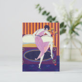 アールデコファッションスケッチバイジョージバービア ポストカード (スタンド正面)