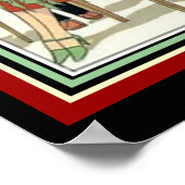 アールデコファッションデザインポスター16 x 20 ポスター (角)