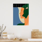 アールデコファッション01 ポスター (キッチン)