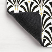 アールデコファンのカスタムパターン マウスパッド (コーナー)